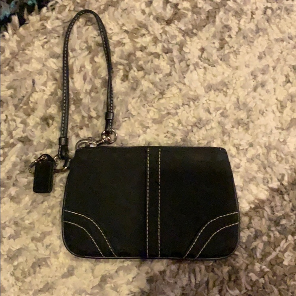 Classic Coach Wristlet